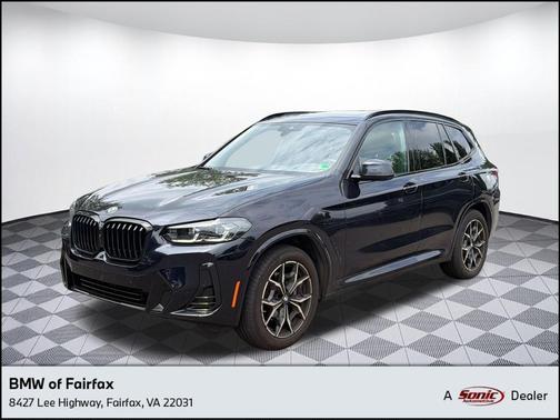 Carbon Black Metallic 2024 BMW X3 xDrive30i