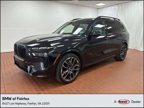 Black Sapphire Metallic 2024 BMW X7 xDrive40i