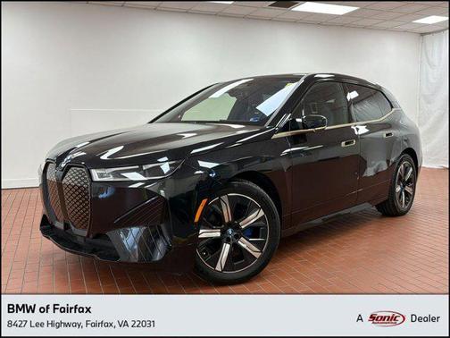 Black Sapphire Metallic 2023 BMW iX xDrive50