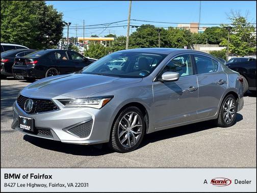 Modern Steel Metallic 2019 Acura ILX Premium Package