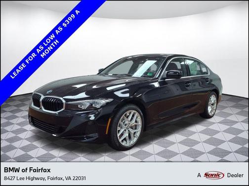 Jet Black 2025 BMW 330 xDrive