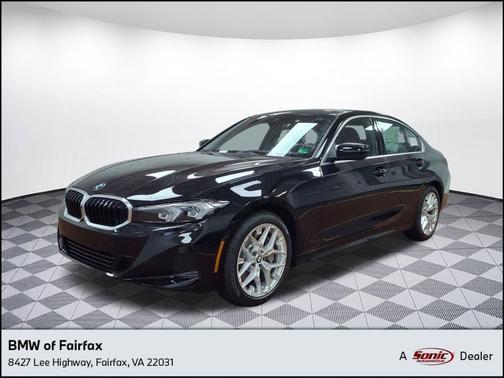 Jet Black 2025 BMW 330 xDrive