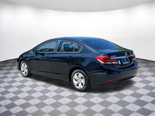 Crystal Black Pearl 2013 Honda Civic LX