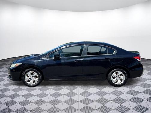 Crystal Black Pearl 2013 Honda Civic LX