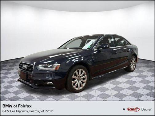 Black 2015 Audi A4 2.0T Premium