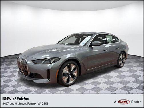 Skyscraper Grey Metallic 2026 BMW i4 Gran Coupe xDrive40