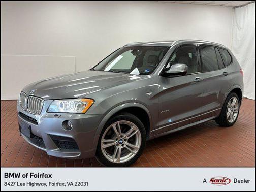 Space Gray Metallic 2014 BMW X3 xDrive28i