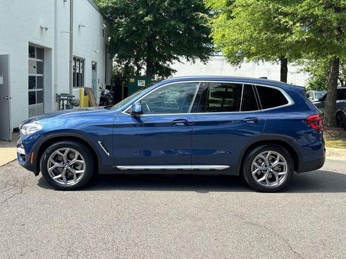 Phytonic Blue Metallic 2021 BMW X3 xDrive30i