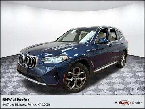 Phytonic Blue Metallic 2023 BMW X3 xDrive30i