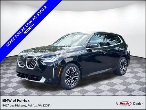 Black Sapphire Metallic 2025 BMW X3 30 xDrive