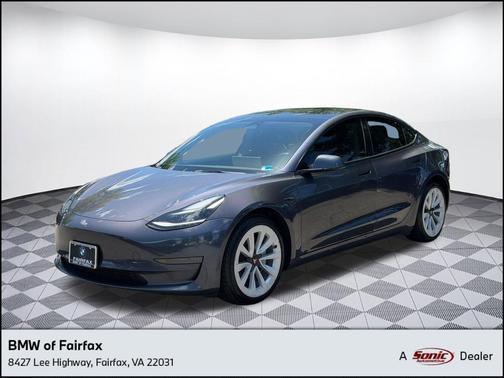 Gray 2023 Tesla Model 3 Standard Range