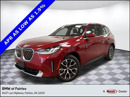 Vegas Red Metallic 2025 BMW X3 30 xDrive