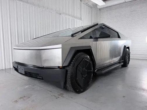 Silver 2024 Tesla Cybertruck Base