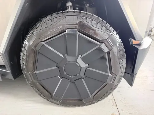 Silver 2024 Tesla Cybertruck Base