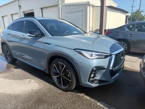 Gray 2022 INFINITI QX55 LUXE