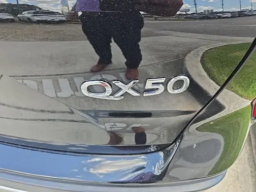 Black 2019 INFINITI QX50 LUXE