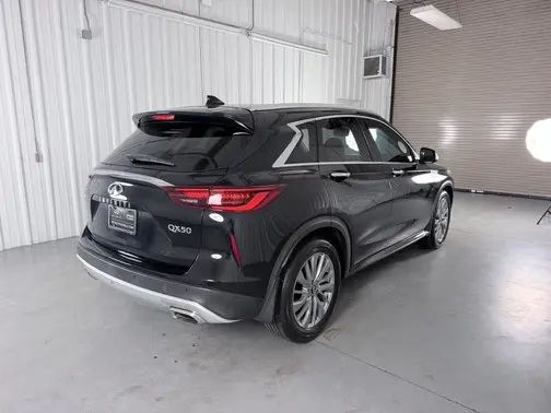 Black 2023 INFINITI QX50 LUXE