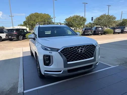 White 2021 Hyundai PALISADE Calligraphy