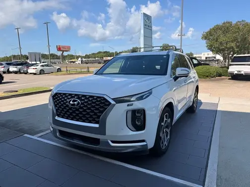 White 2021 Hyundai PALISADE Calligraphy