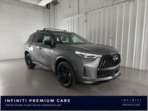 Gray 2026 INFINITI QX60 SPORT