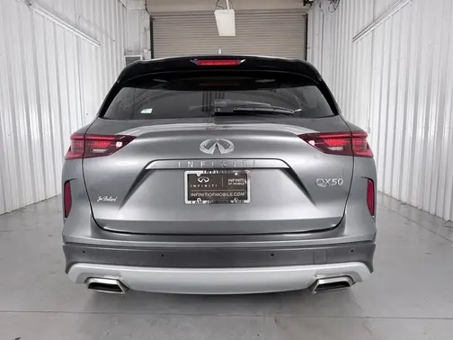 Gray 2023 INFINITI QX50 LUXE
