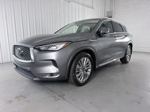Gray 2023 INFINITI QX50 LUXE