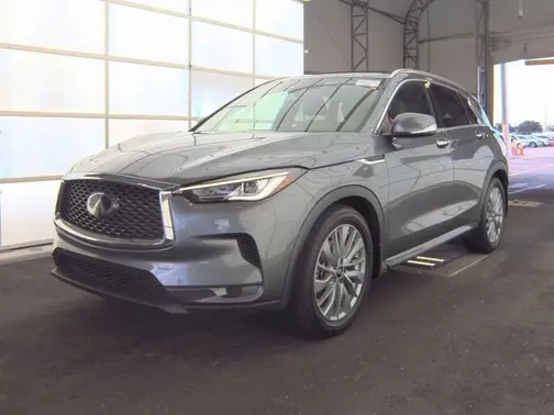 Gray 2023 INFINITI QX50 LUXE