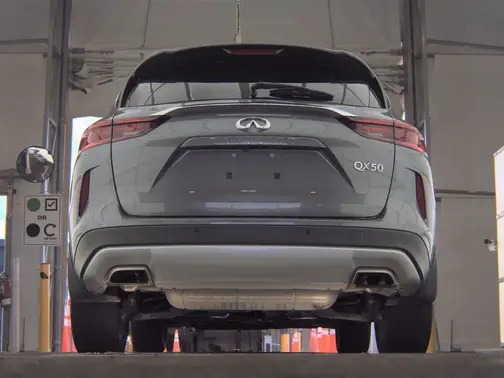 Gray 2023 INFINITI QX50 LUXE