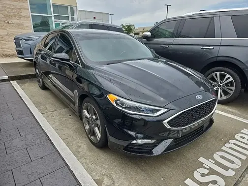 Black 2017 Ford Fusion Sport