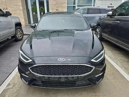 Black 2017 Ford Fusion Sport