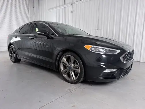 Black 2017 Ford Fusion Sport