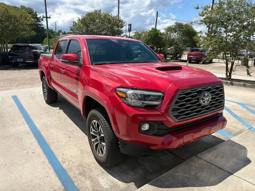 Red 2022 Toyota Tacoma TRD Sport
