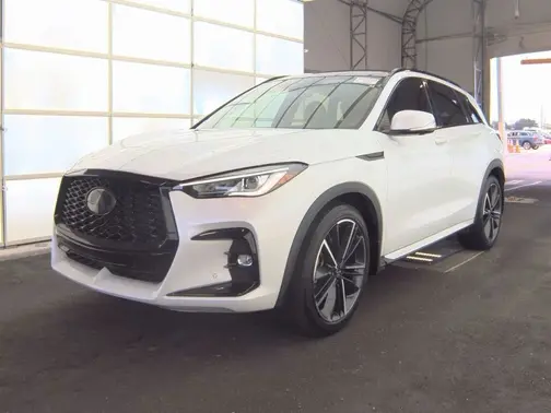 White 2023 INFINITI QX50 SPORT