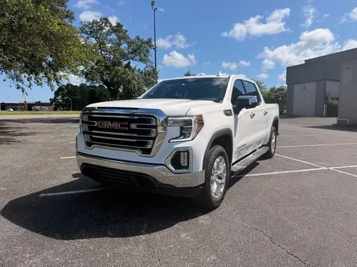 White 2021 GMC Sierra 1500 SLT