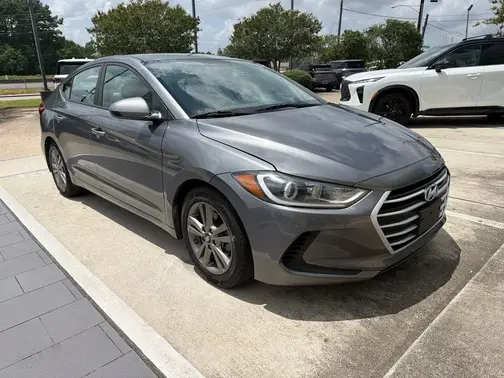 Gray 2018 Hyundai ELANTRA SEL