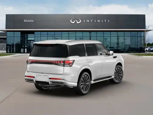 RADIANT WHITE 2027 INFINITI QX80 Luxe 2WD