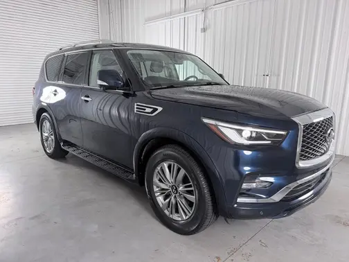 Blue 2021 INFINITI QX80 LUXE