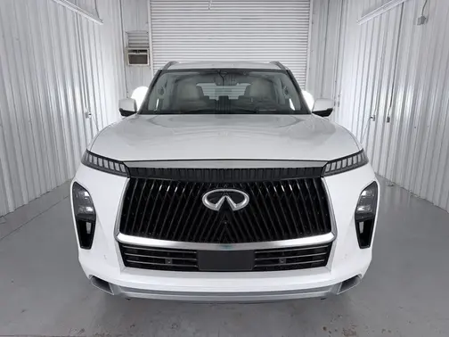 White 2026 INFINITI QX80 PURE
