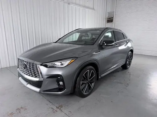 Gray 2023 INFINITI QX55 LUXE