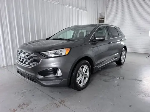 Gray 2019 Ford Edge SEL
