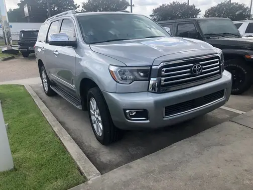 Silver 2018 Toyota Sequoia Platinum