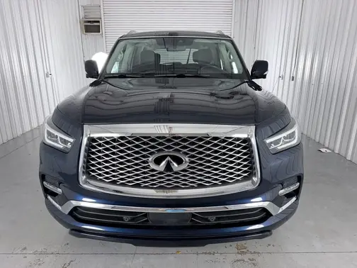 Blue 2021 INFINITI QX80 LUXE