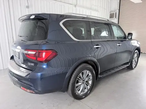 Blue 2021 INFINITI QX80 LUXE