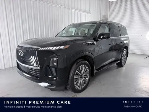 BLACK OBSIDIAN 2026 INFINITI QX80 Luxe 2WD