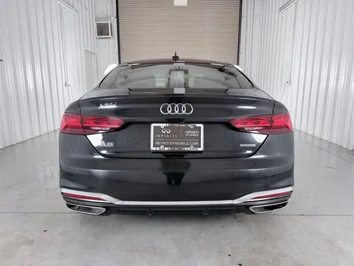 Black 2022 Audi A5 Sportback Premium