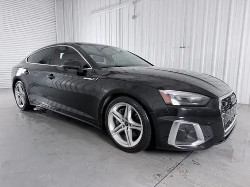Black 2022 Audi A5 Sportback Premium