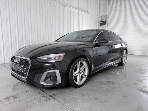 Black 2022 Audi A5 Sportback Premium