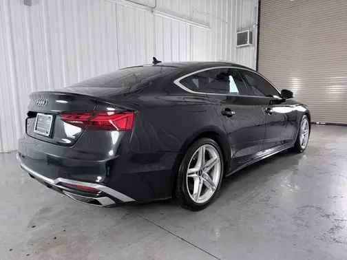 Black 2022 Audi A5 Sportback Premium