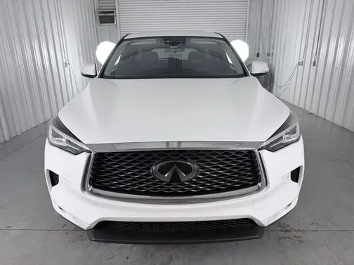 White 2021 INFINITI QX50 PURE