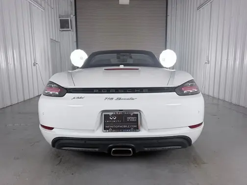 White 2018 Porsche 718 Boxster Base